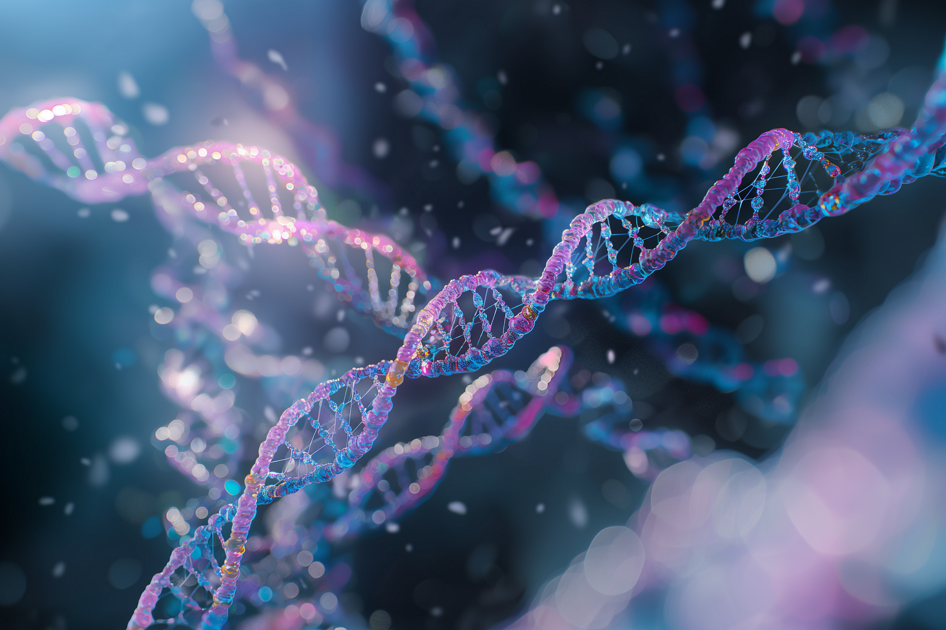 DNA molecular structure — precision research compounds